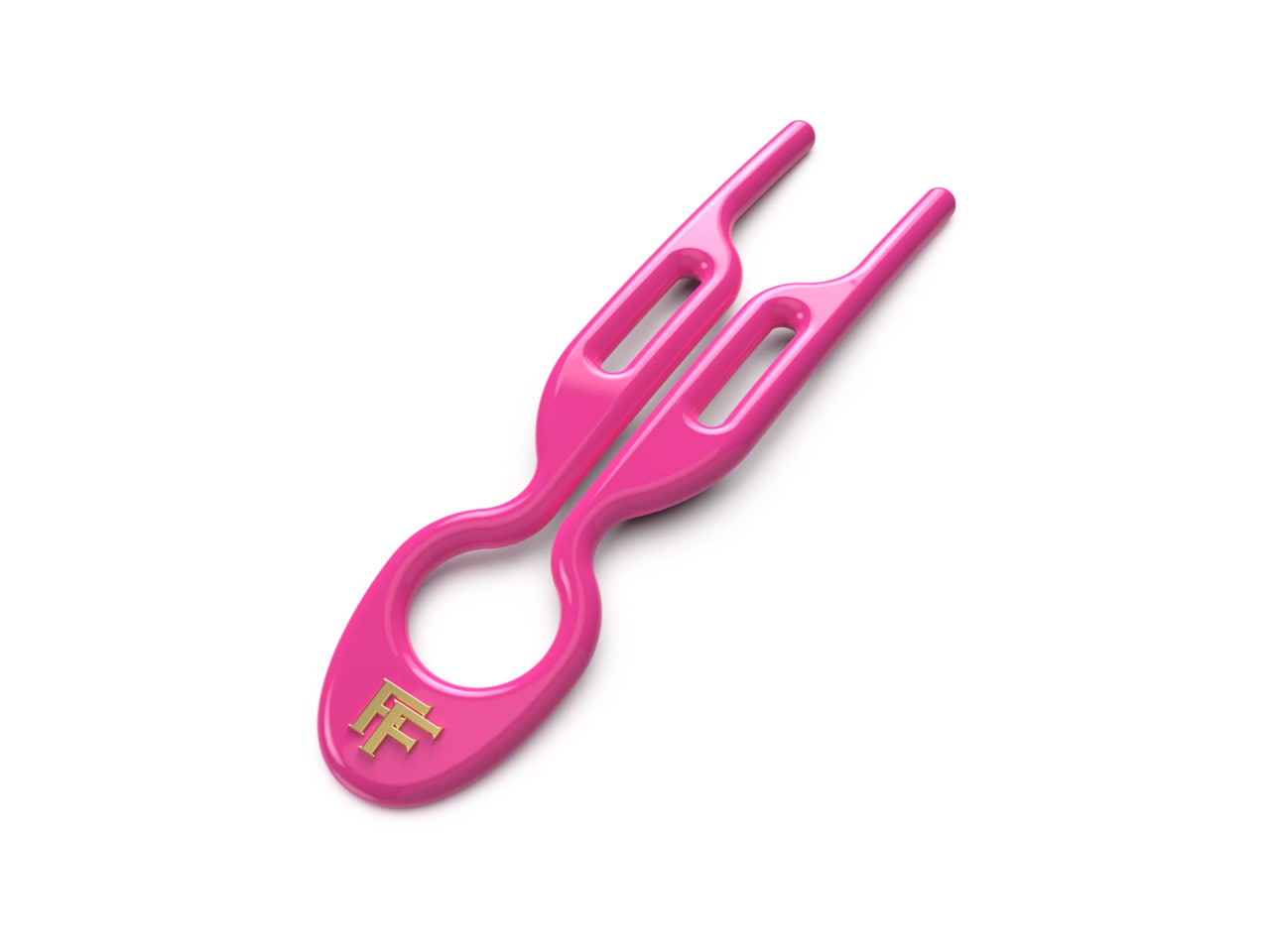 Fiona Franchimon Hairpin Strawberry Pink - Шпильки No1 (Полунично-рожеві, 1шт) Fiona Franchimon Hairpin Strawberry Pink - Шпильки No1 (Полунично-рожеві, 1шт)